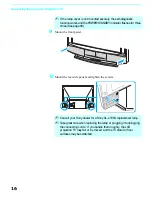 Предварительный просмотр 173 страницы Sony KF-50WE610 - 50" Grand Wega™ Rear Projection Tv Service Manual