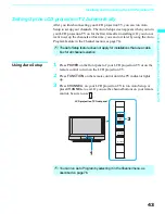 Предварительный просмотр 200 страницы Sony KF-50WE610 - 50" Grand Wega™ Rear Projection Tv Service Manual