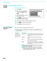 Предварительный просмотр 231 страницы Sony KF-50WE610 - 50" Grand Wega™ Rear Projection Tv Service Manual