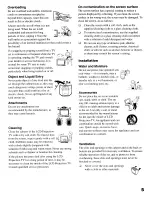 Preview for 5 page of Sony KF-60XBR800 - 60" Xbr Grand Wega™ Rear Projection Television Operating Instructions Manual