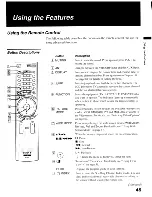 Preview for 45 page of Sony KF-60XBR800 - 60" Xbr Grand Wega™ Rear Projection Television Operating Instructions Manual