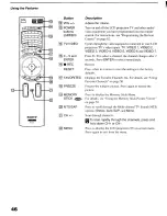 Preview for 46 page of Sony KF-60XBR800 - 60" Xbr Grand Wega™ Rear Projection Television Operating Instructions Manual