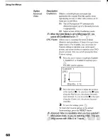 Preview for 68 page of Sony KF-60XBR800 - 60" Xbr Grand Wega™ Rear Projection Television Operating Instructions Manual