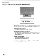 Preview for 90 page of Sony KF-60XBR800 - 60" Xbr Grand Wega™ Rear Projection Television Operating Instructions Manual