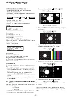 Предварительный просмотр 22 страницы Sony KF-WE42A1 Service Manual