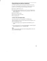 Предварительный просмотр 5 страницы Sony KI-W200 Operating Instructions Manual