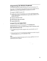 Preview for 5 page of Sony KI-W250 Primary Operating Instructions Manual