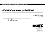 Sony KJ-43X8 E Series Service Manual предпросмотр