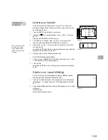 Preview for 103 page of Sony KL-37W1 Operating Instructions Manual