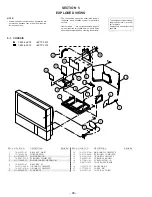 Предварительный просмотр 50 страницы Sony KL-37W2U Service Manual