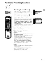 Предварительный просмотр 9 страницы Sony KL-40WA1 Operating Instructions Manual