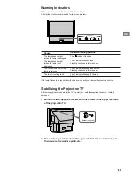 Предварительный просмотр 31 страницы Sony KL-40WA1 Operating Instructions Manual