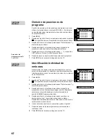 Предварительный просмотр 42 страницы Sony KL-40WA1 Operating Instructions Manual