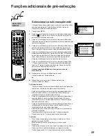 Предварительный просмотр 69 страницы Sony KL-40WA1 Operating Instructions Manual