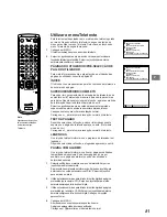 Предварительный просмотр 81 страницы Sony KL-40WA1 Operating Instructions Manual