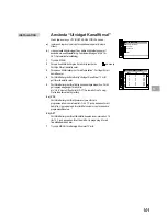 Предварительный просмотр 101 страницы Sony KL-40WA1 Operating Instructions Manual