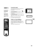 Предварительный просмотр 103 страницы Sony KL-40WA1 Operating Instructions Manual