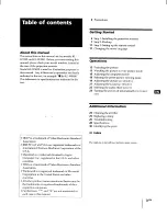 Preview for 3 page of Sony KL-W7000 Operating Instructions Manual