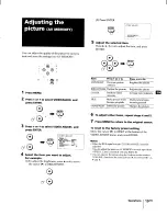 Preview for 19 page of Sony KL-W7000 Operating Instructions Manual