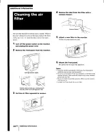 Preview for 24 page of Sony KL-W7000 Operating Instructions Manual