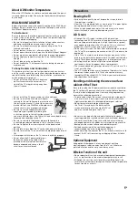 Предварительный просмотр 5 страницы Sony KLV- 40R472B Operating Instruction