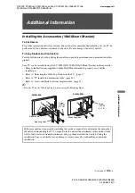 Preview for 33 page of Sony KLV-40S550A - BRAVIA 40" 1080p Multi-System LCD TV. Dual Voltage Operating Instructions Manual