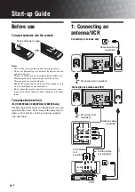 Предварительный просмотр 4 страницы Sony KLV-40X250A Operating Instructions Manual