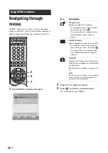 Предварительный просмотр 20 страницы Sony KLV-40X250A Operating Instructions Manual