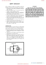 Предварительный просмотр 3 страницы Sony KLV-40X250A Service Manual