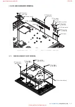 Предварительный просмотр 11 страницы Sony KLV-40X250A Service Manual