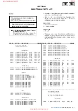 Предварительный просмотр 79 страницы Sony KLV-40X250A Service Manual