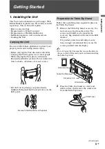 Предварительный просмотр 5 страницы Sony KLV-40ZX1M  (RM-VL610A Remote Commander®) Operating Instructions Manual