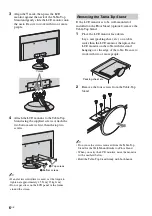 Предварительный просмотр 6 страницы Sony KLV-40ZX1M  (RM-VL610A Remote Commander®) Operating Instructions Manual