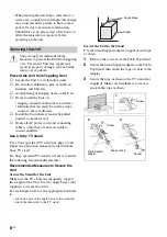 Предварительный просмотр 8 страницы Sony KLV-40ZX1M  (RM-VL610A Remote Commander®) Operating Instructions Manual