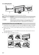 Предварительный просмотр 10 страницы Sony KLV-40ZX1M  (RM-VL610A Remote Commander®) Operating Instructions Manual