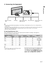 Предварительный просмотр 11 страницы Sony KLV-40ZX1M  (RM-VL610A Remote Commander®) Operating Instructions Manual