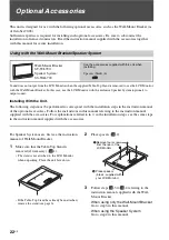 Предварительный просмотр 22 страницы Sony KLV-40ZX1M  (RM-VL610A Remote Commander®) Operating Instructions Manual