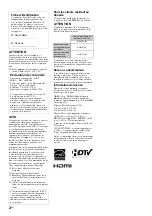 Предварительный просмотр 30 страницы Sony KLV-40ZX1M  (RM-VL610A Remote Commander®) Operating Instructions Manual