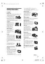 Предварительный просмотр 7 страницы Sony KLV-46S200A Operating Instructions Manual