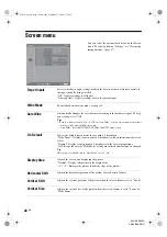 Предварительный просмотр 22 страницы Sony KLV-46S200A Operating Instructions Manual