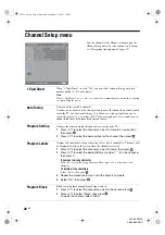 Предварительный просмотр 26 страницы Sony KLV-46S200A Operating Instructions Manual