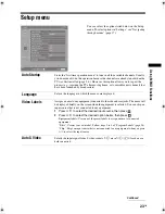 Предварительный просмотр 107 страницы Sony KLV-46S200A Service Manual