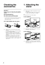 Предварительный просмотр 4 страницы Sony KLV-60EX640 Operating Instructions Manual