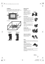 Предварительный просмотр 5 страницы Sony KLV-B15G10 Operating Instructions Manual