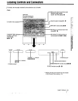 Preview for 7 page of Sony KP-41 EXR96 Operating Instructions Manual