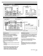 Preview for 19 page of Sony KP-41 EXR96 Operating Instructions Manual