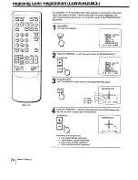 Preview for 24 page of Sony KP-41 EXR96 Operating Instructions Manual