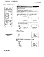 Preview for 28 page of Sony KP-41 EXR96 Operating Instructions Manual