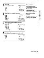 Preview for 33 page of Sony KP-41 EXR96 Operating Instructions Manual