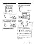 Preview for 41 page of Sony KP-41 EXR96 Operating Instructions Manual